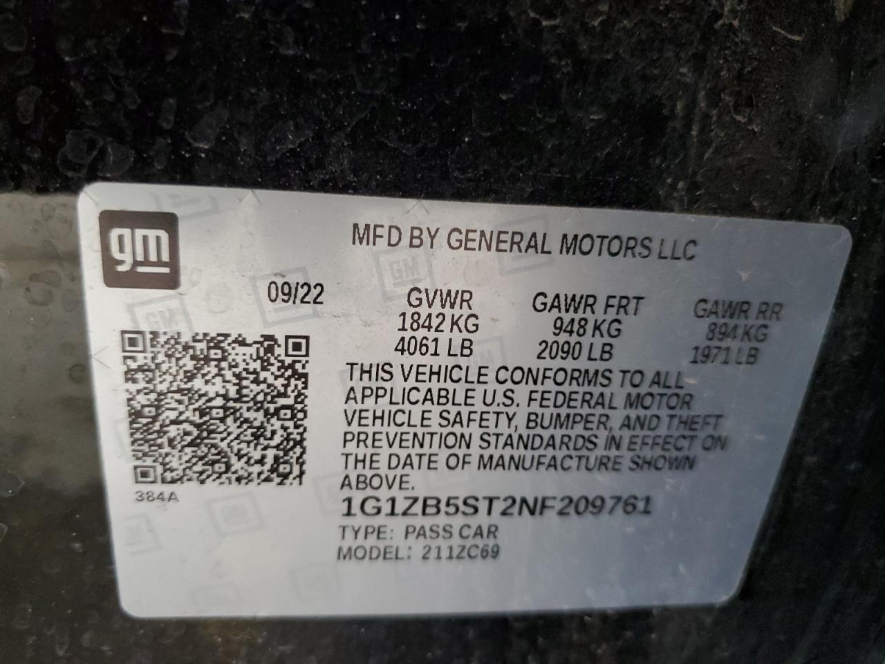 2022 Chevrolet Malibu - Image 14