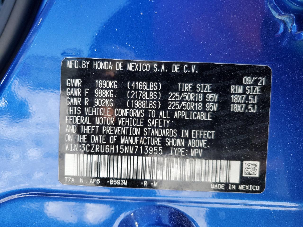 2022 Honda HR-V - Image 15