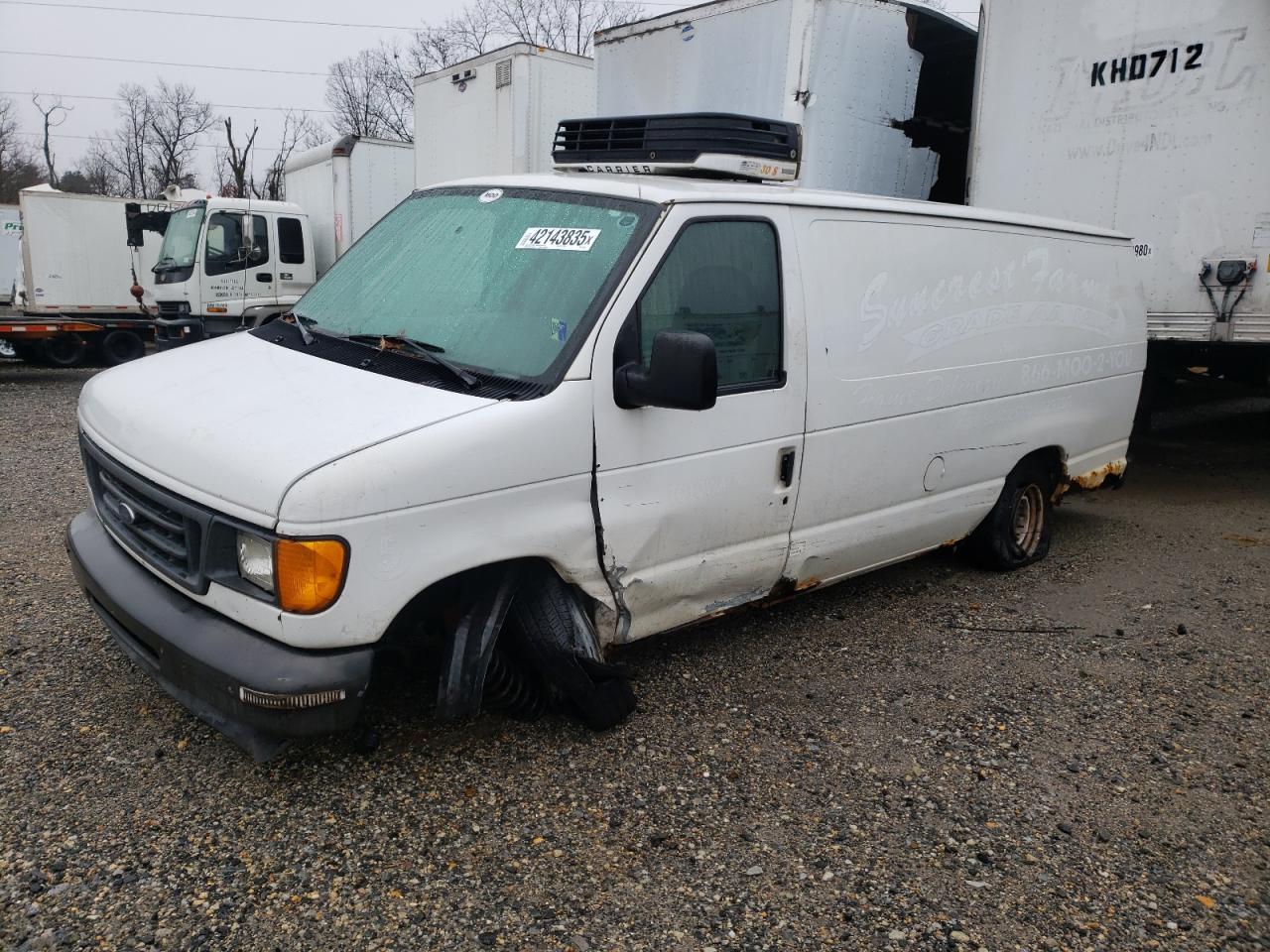 2005 Ford Econoline E350 Super Duty Van for Sale in Glassboro, NJ - Side