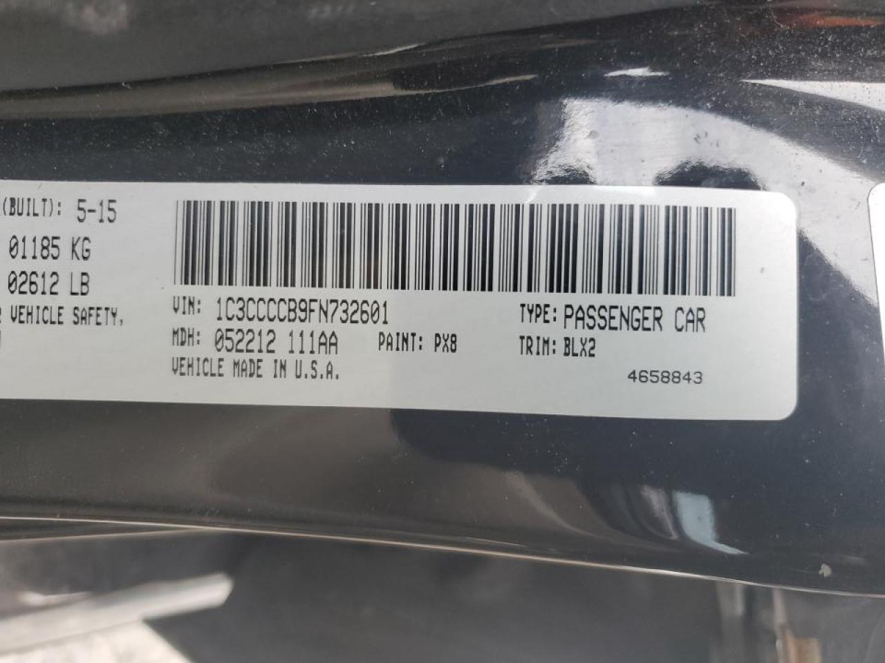 2015 Chrysler 200 - Image 12