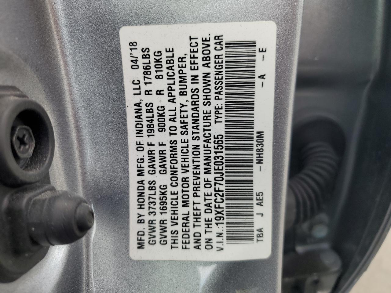 2018 Honda Civic - Image 12