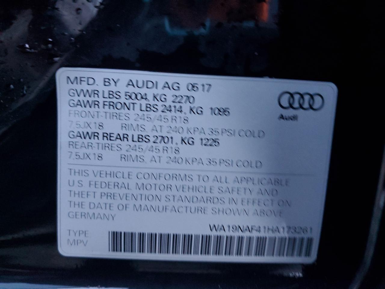 2017 Audi A4 - Image 13