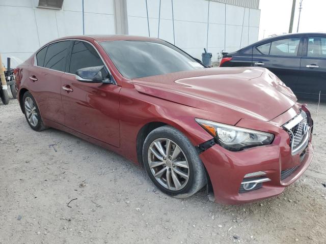  INFINITI Q50 2014 Burgundy