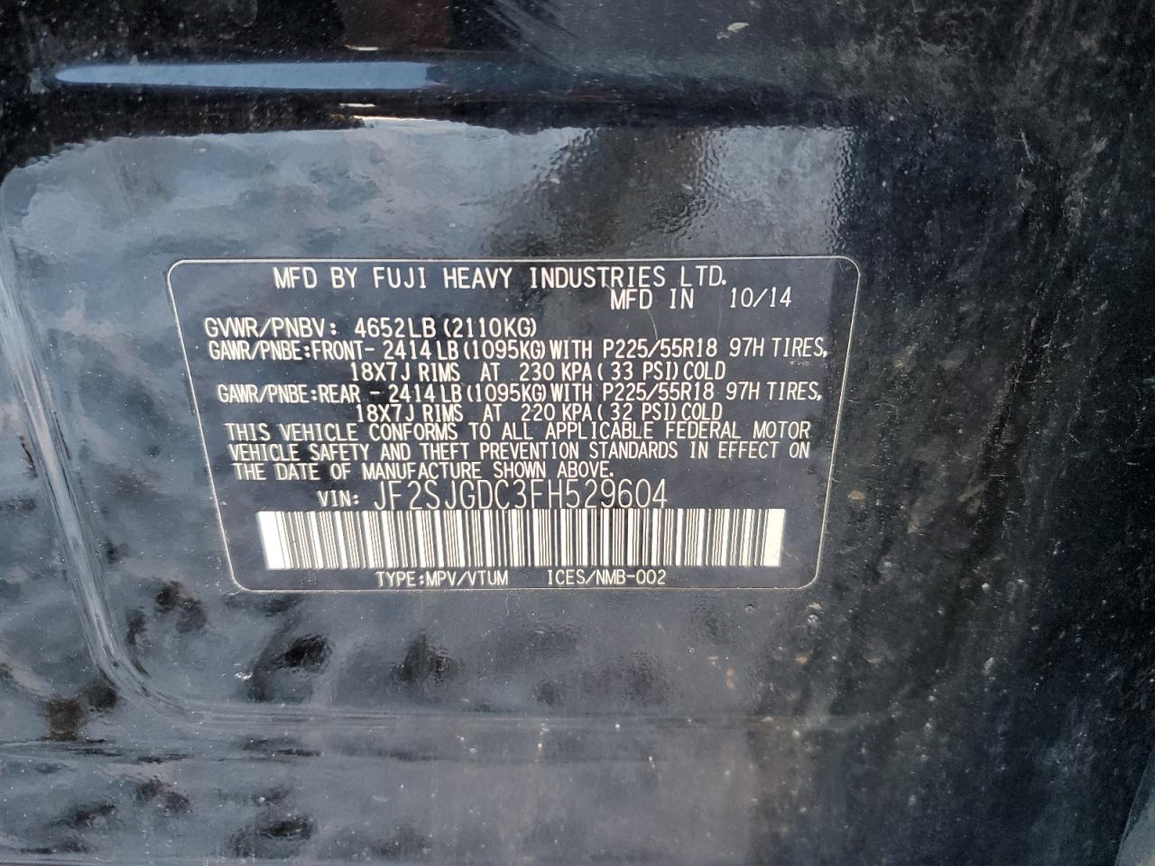 2015 Subaru Forester - Image 15