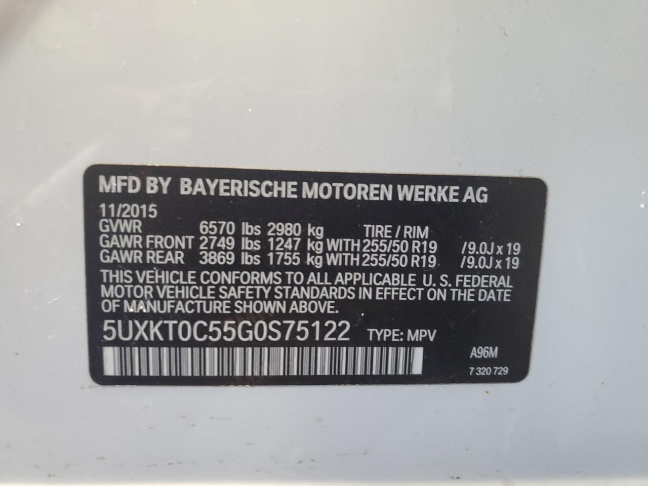 2016 BMW X5 - Image 13