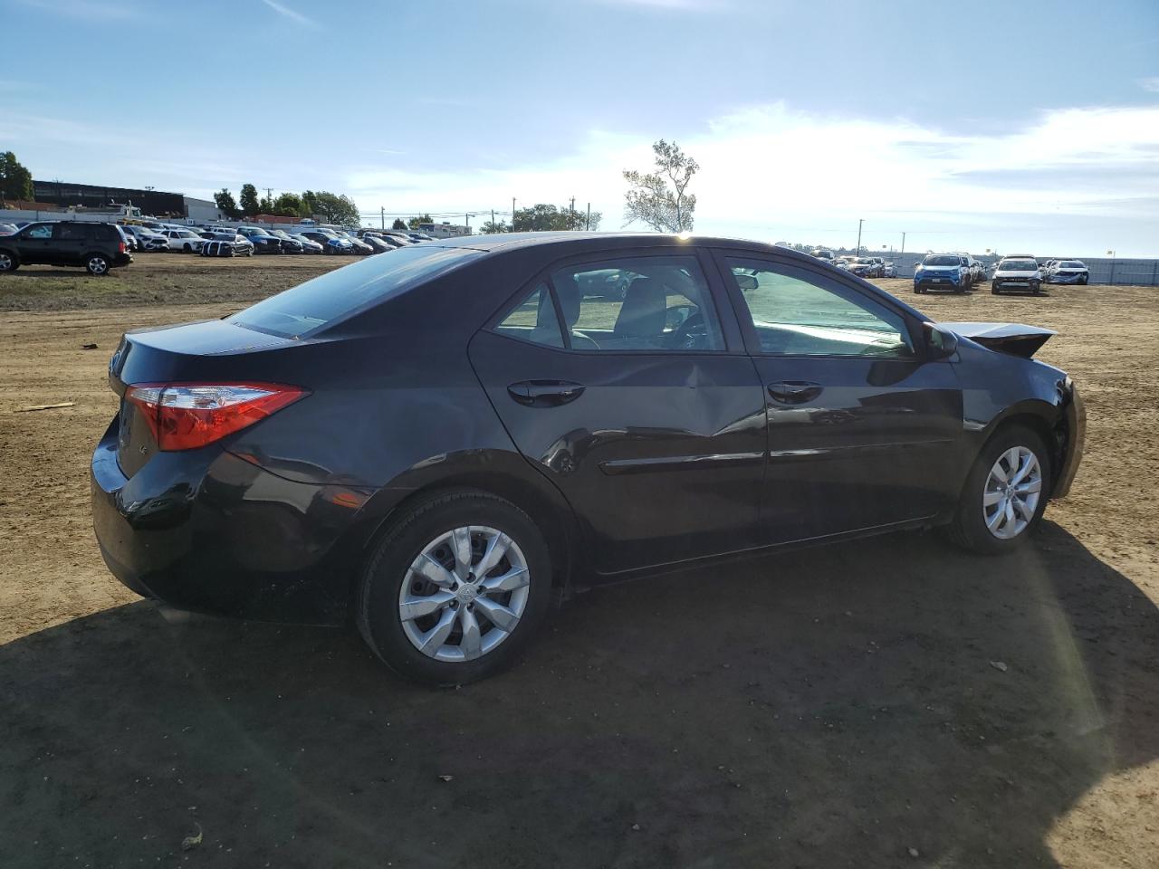 VIN 2T1BURHEXFC266593 2015 TOYOTA COROLLA no.3