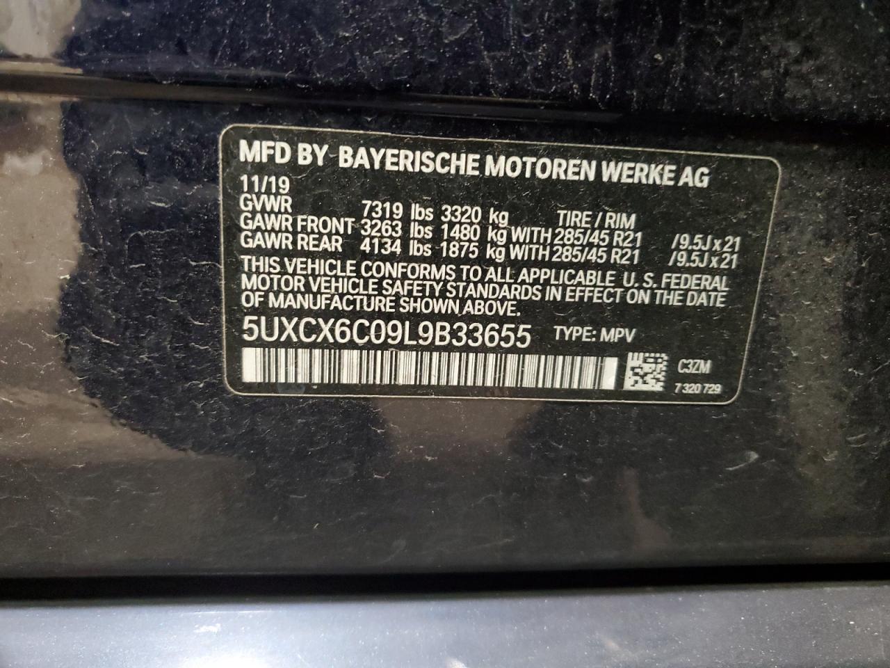 2020 BMW X7 - Image 13