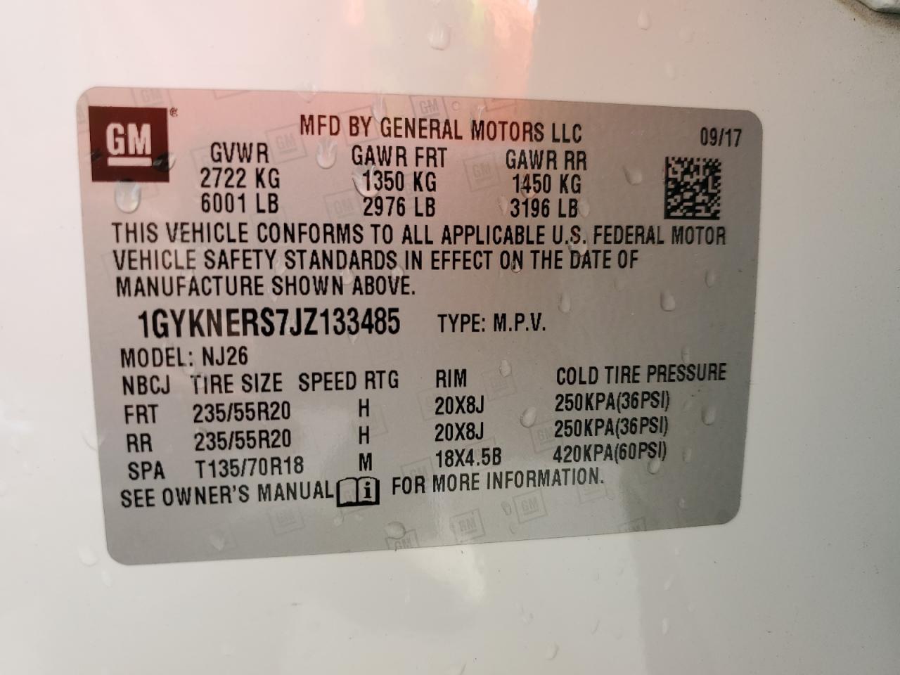 2018 Cadillac XT5 - Image 13