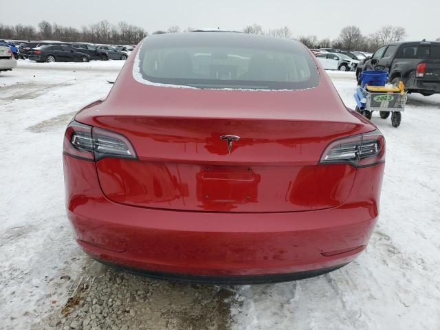  TESLA MODEL 3 2018 Червоний