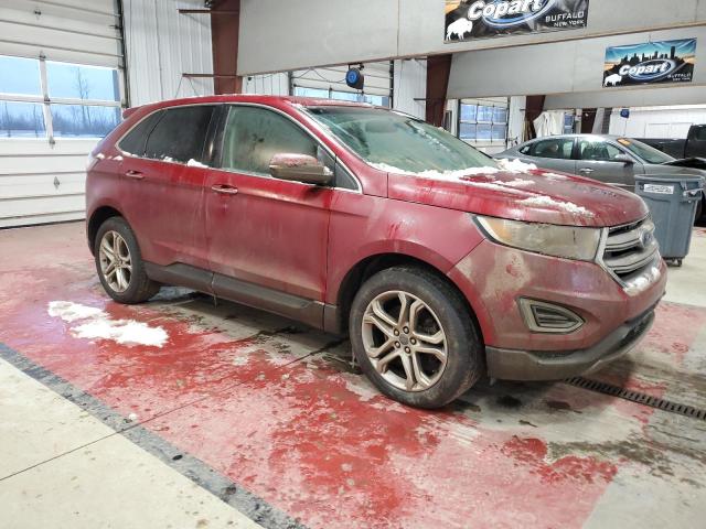 Parquets FORD EDGE 2015 Czerwony