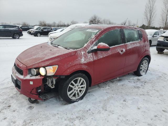  CHEVROLET SONIC 2013 Червоний