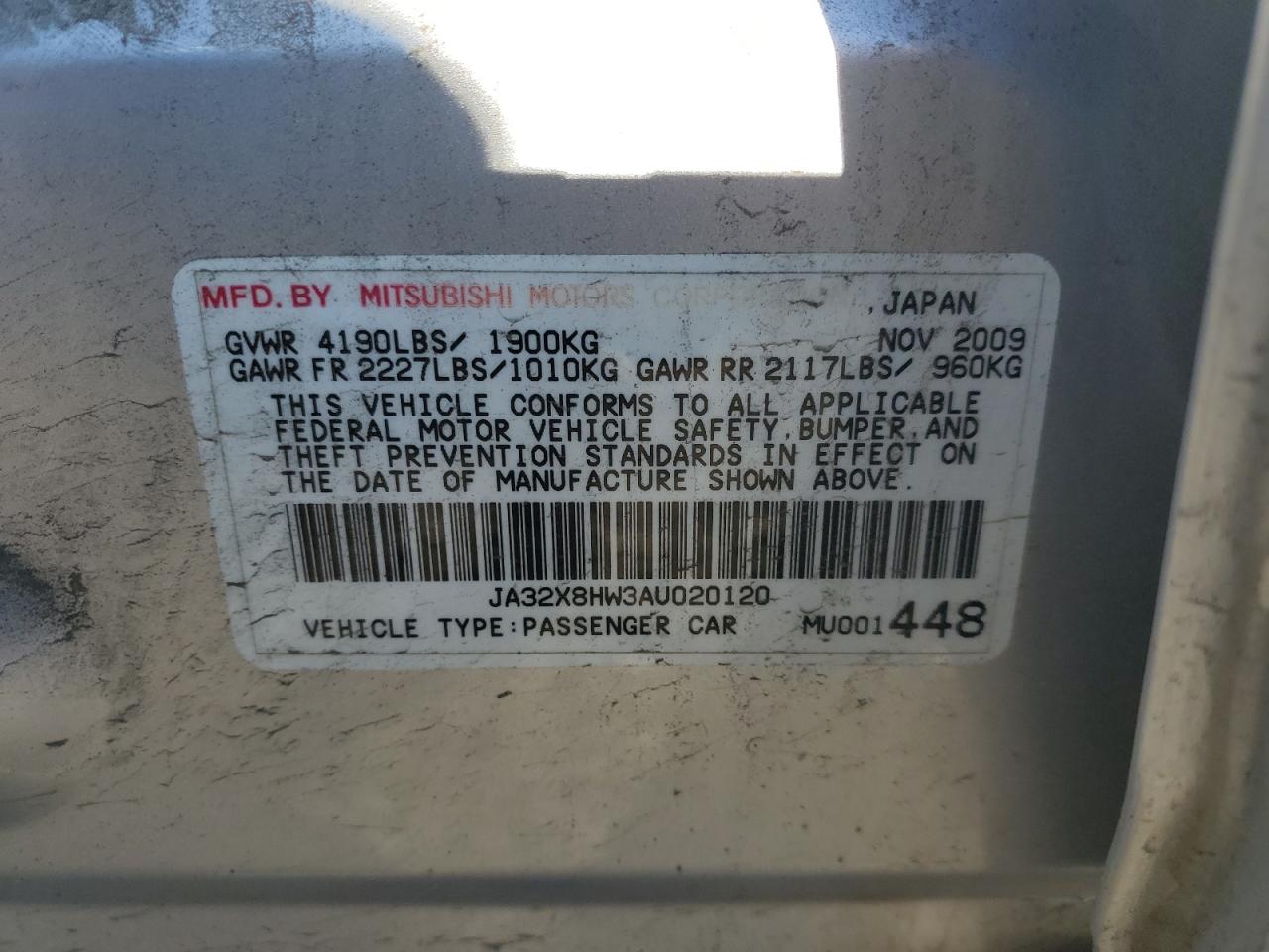 2010 Mitsubishi Lancer - Image 12