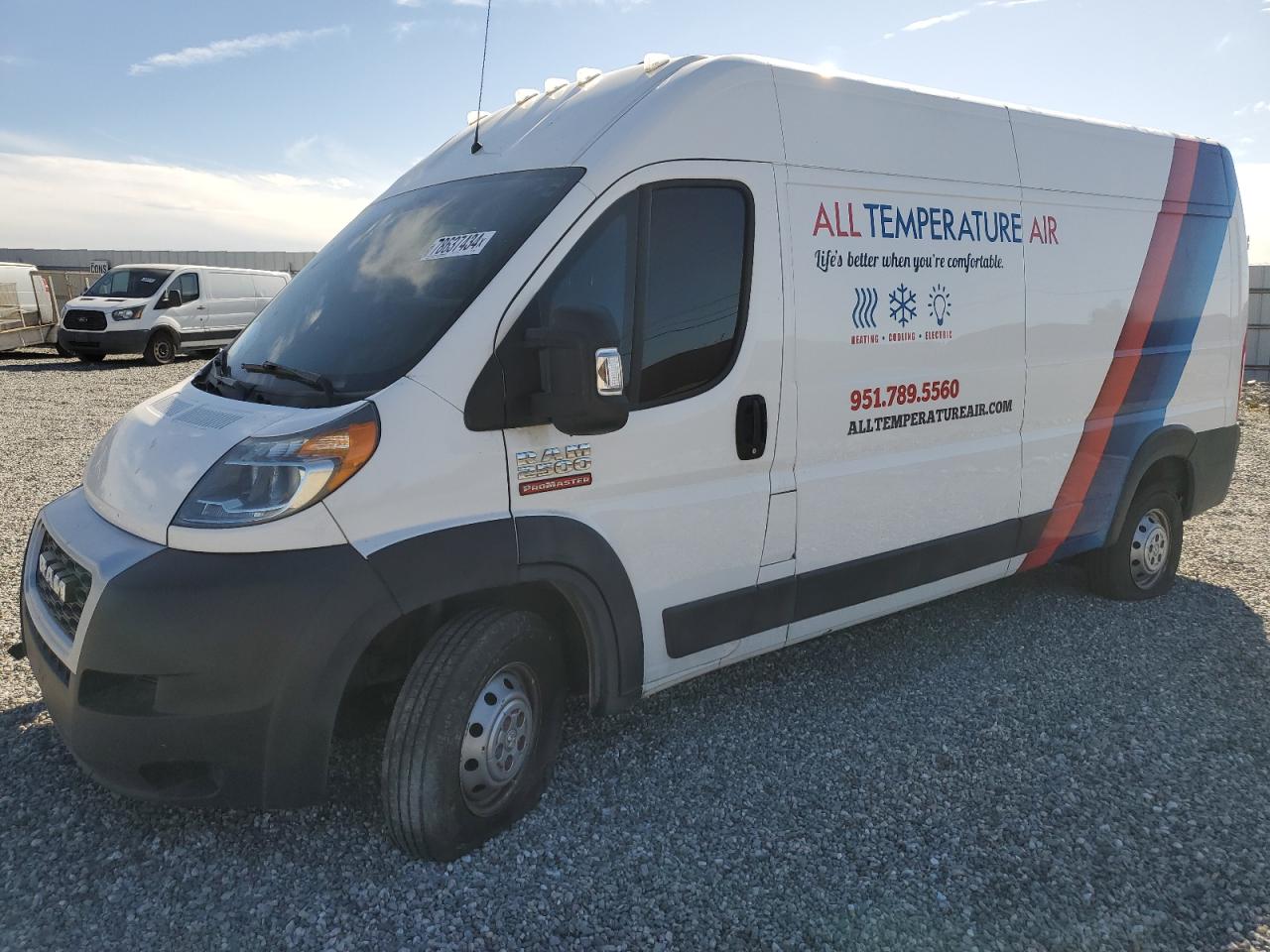 2019 Ram Promaster 2500 2500 High იყიდება Mentone-ში, CA - Side