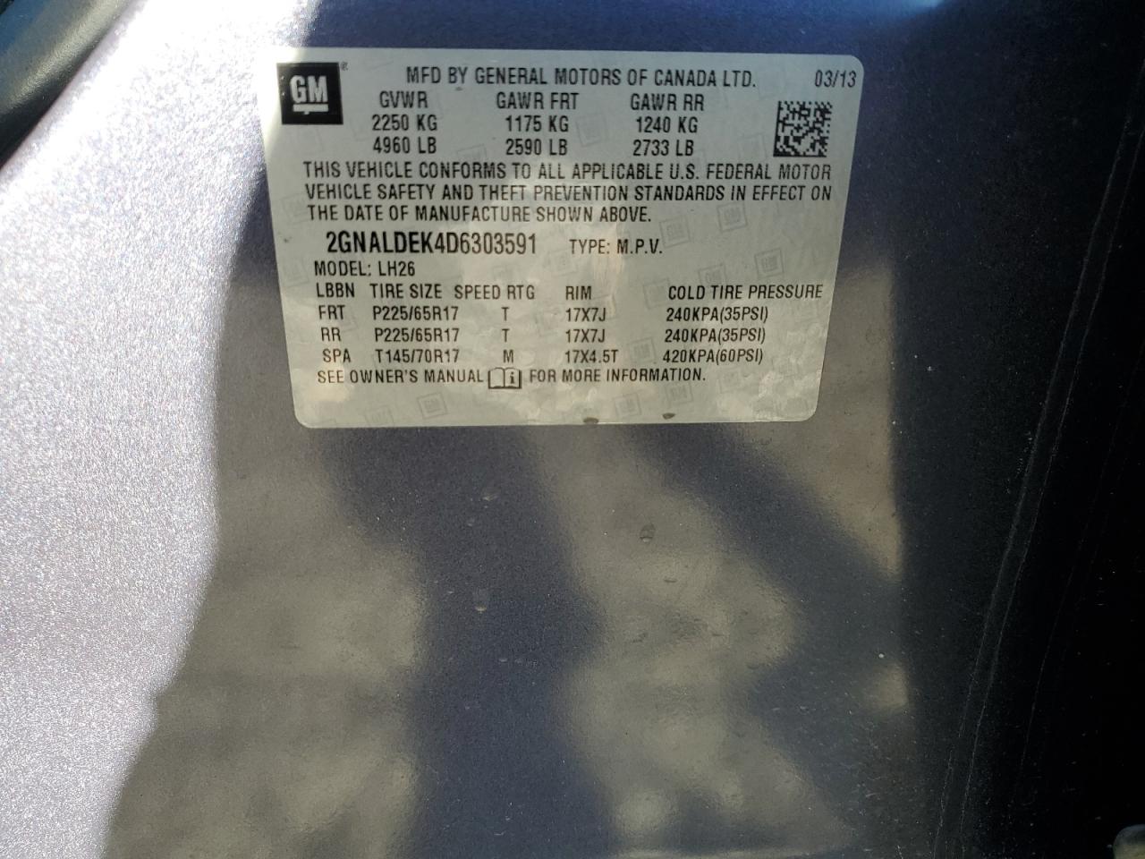 2013 Chevrolet Equinox - Image 15