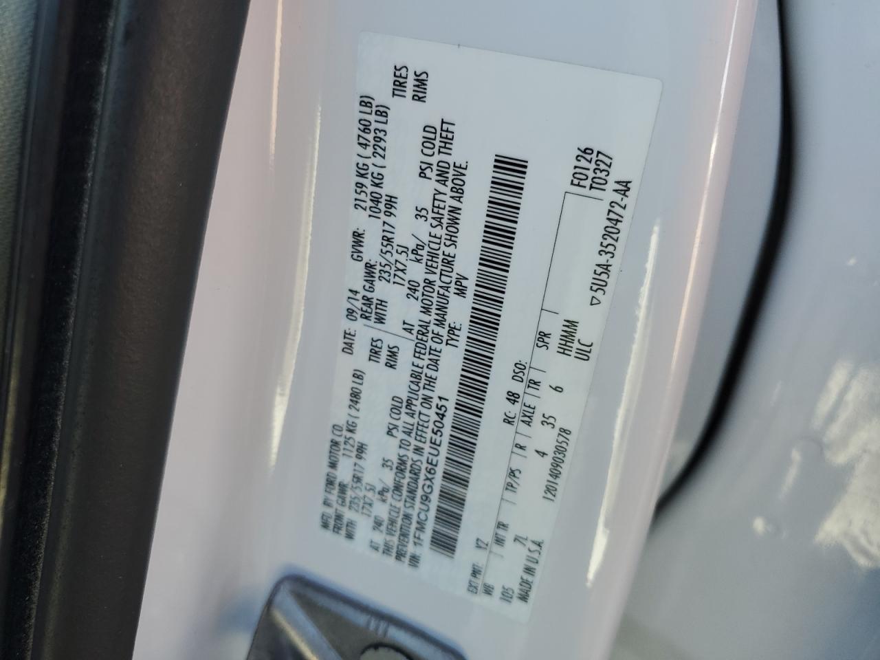 2014 Ford Escape - Image 12