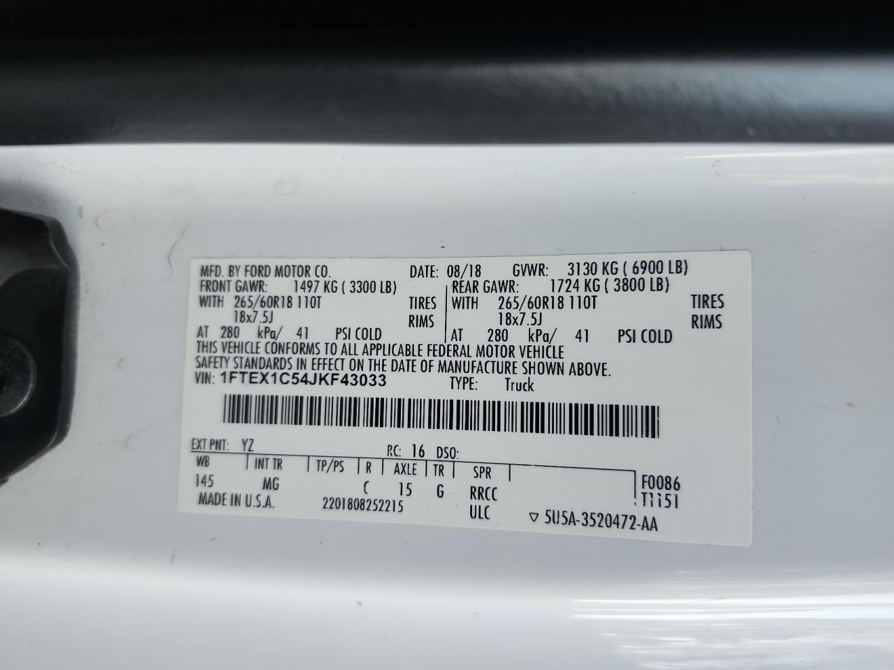 2018 Ford F-150 - Image 10