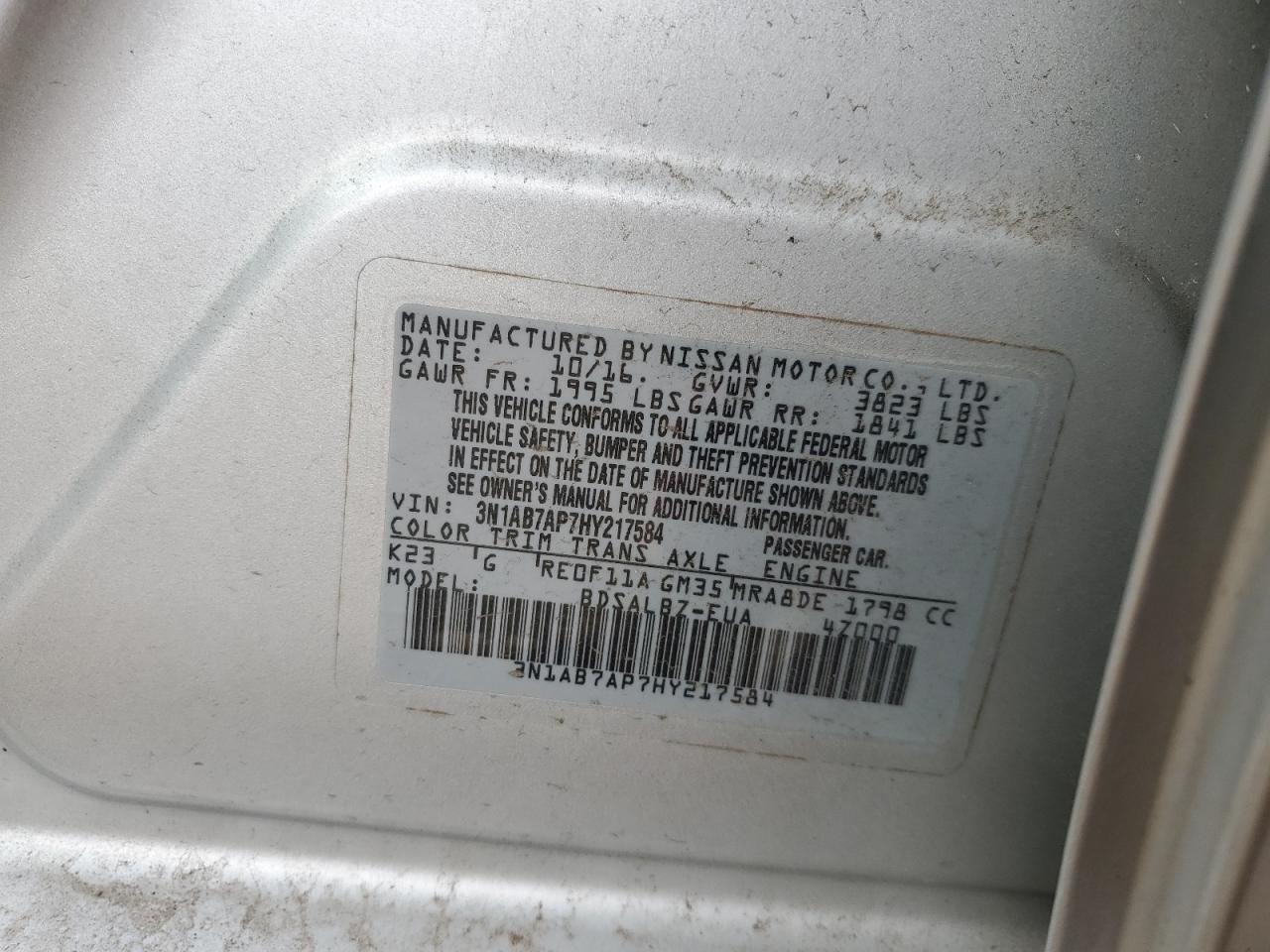 2017 Nissan Sentra - Image 12