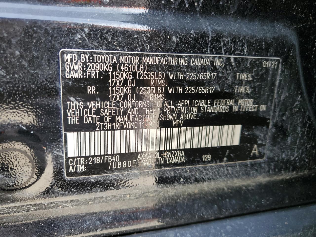 2021 Toyota RAV 4 - Image 13