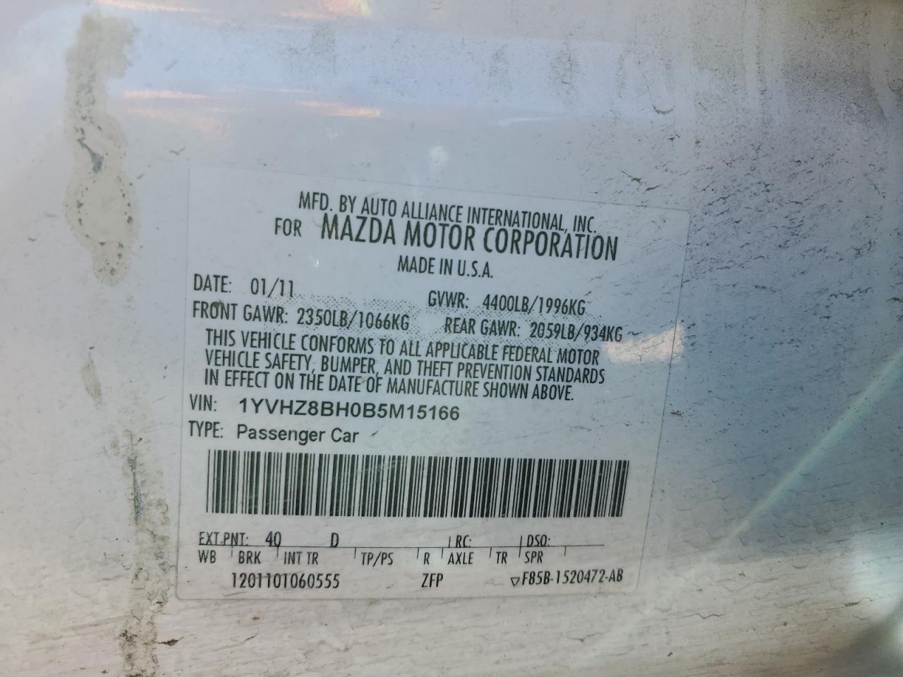 2011 Mazda 6 - Image 13