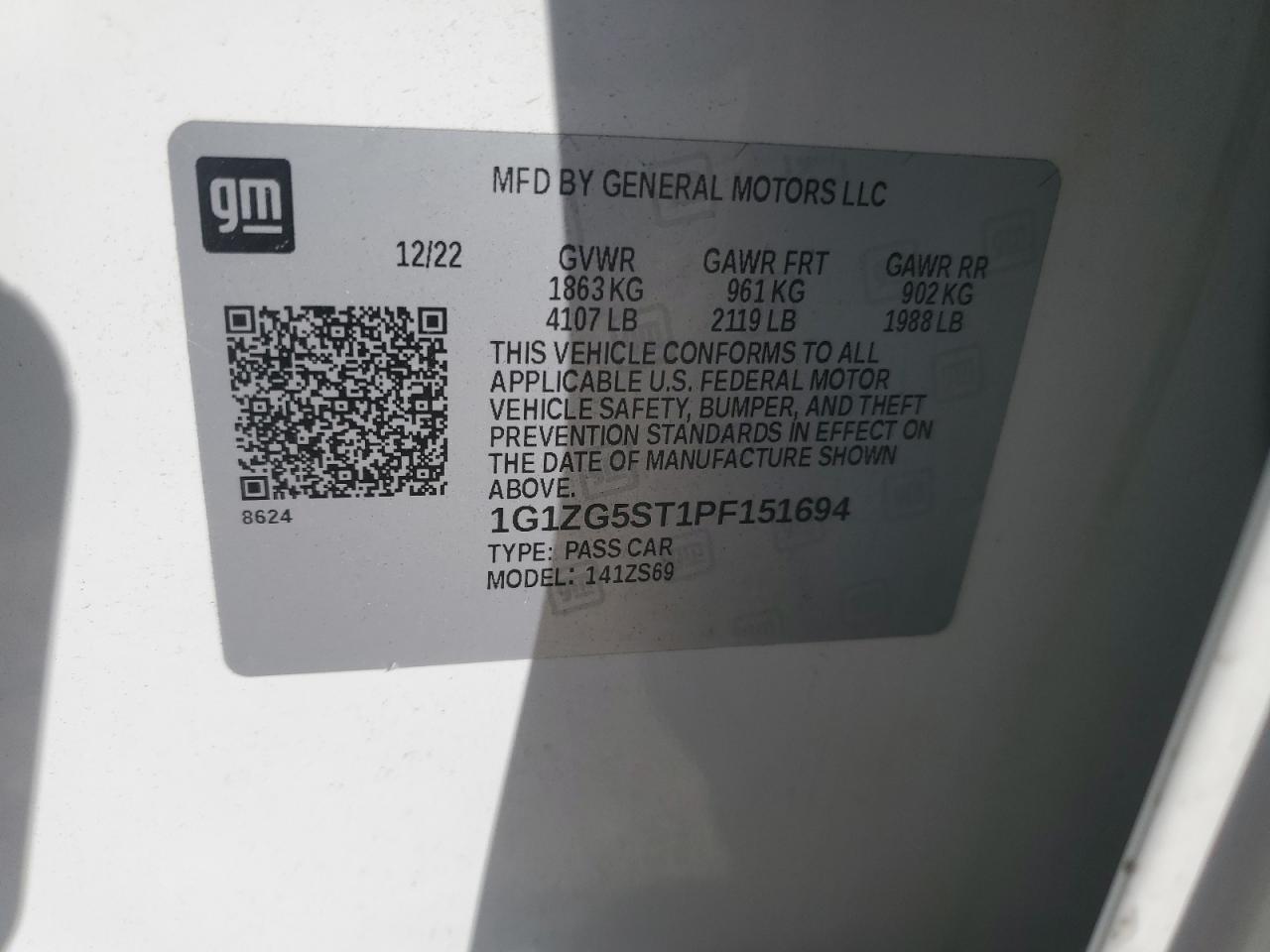 2023 Chevrolet Malibu - Image 12