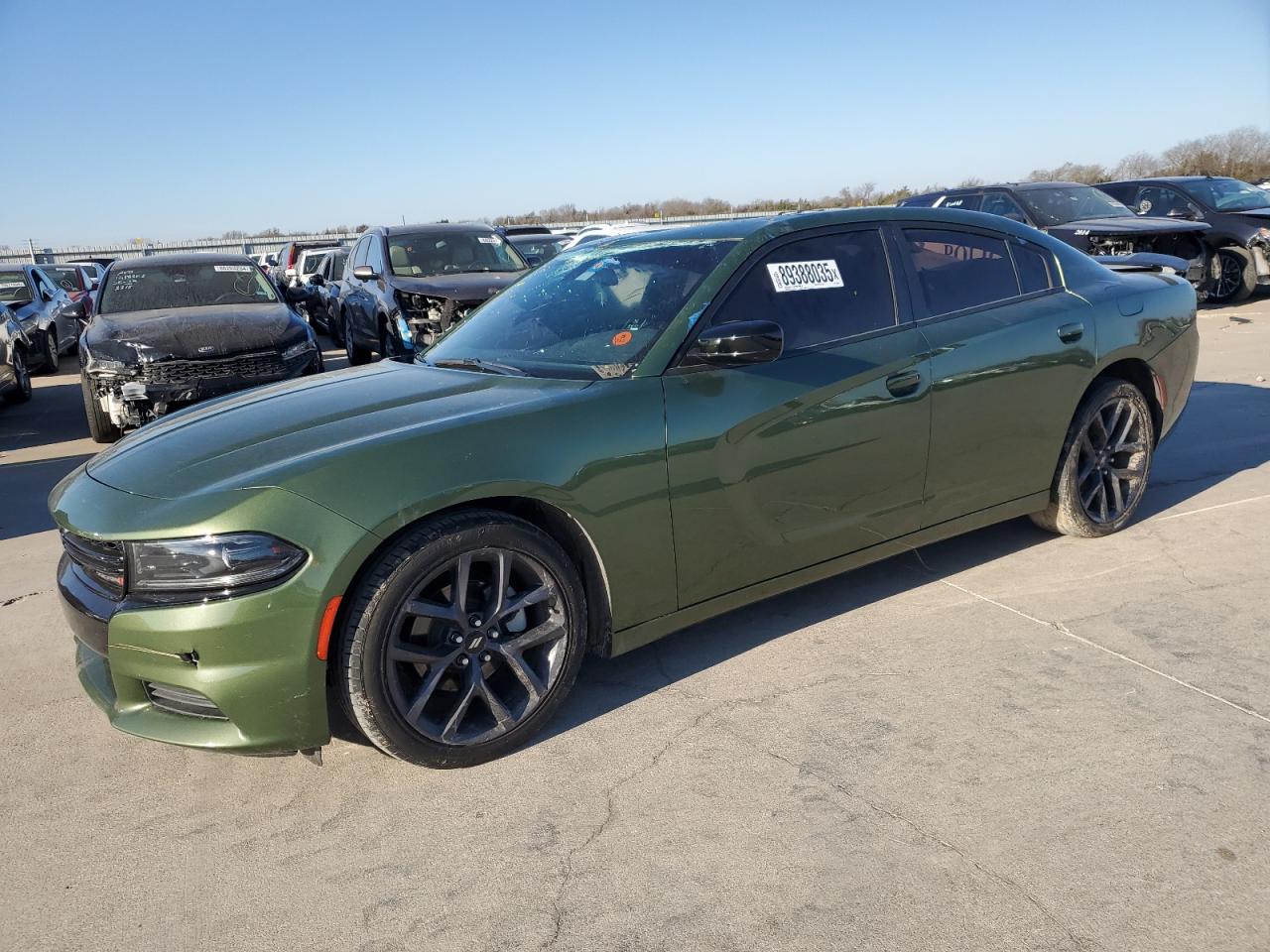 2022 Dodge Charger Sxt de vânzare în Wilmer, TX - Top/Roof