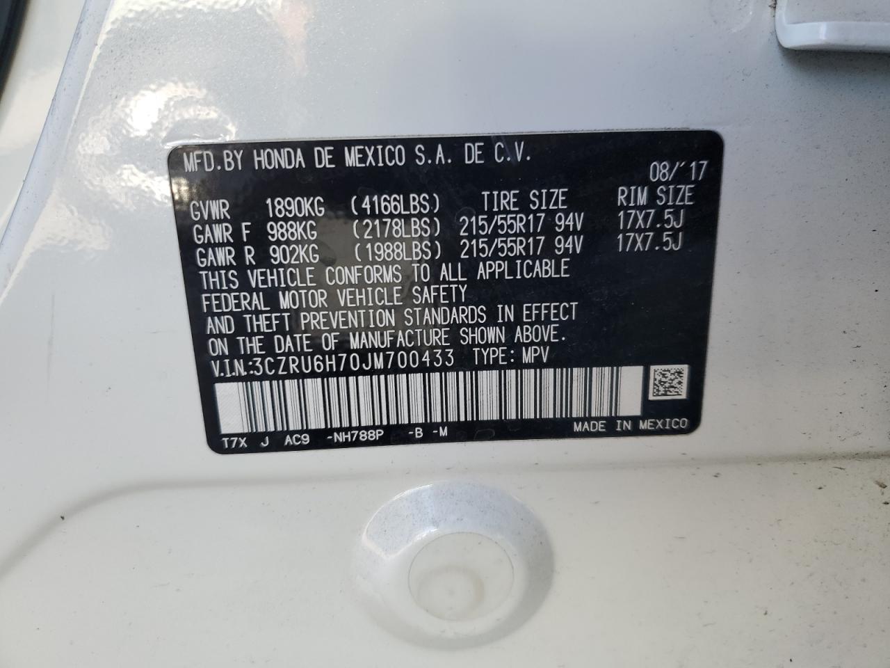 2018 Honda HR-V - Image 13