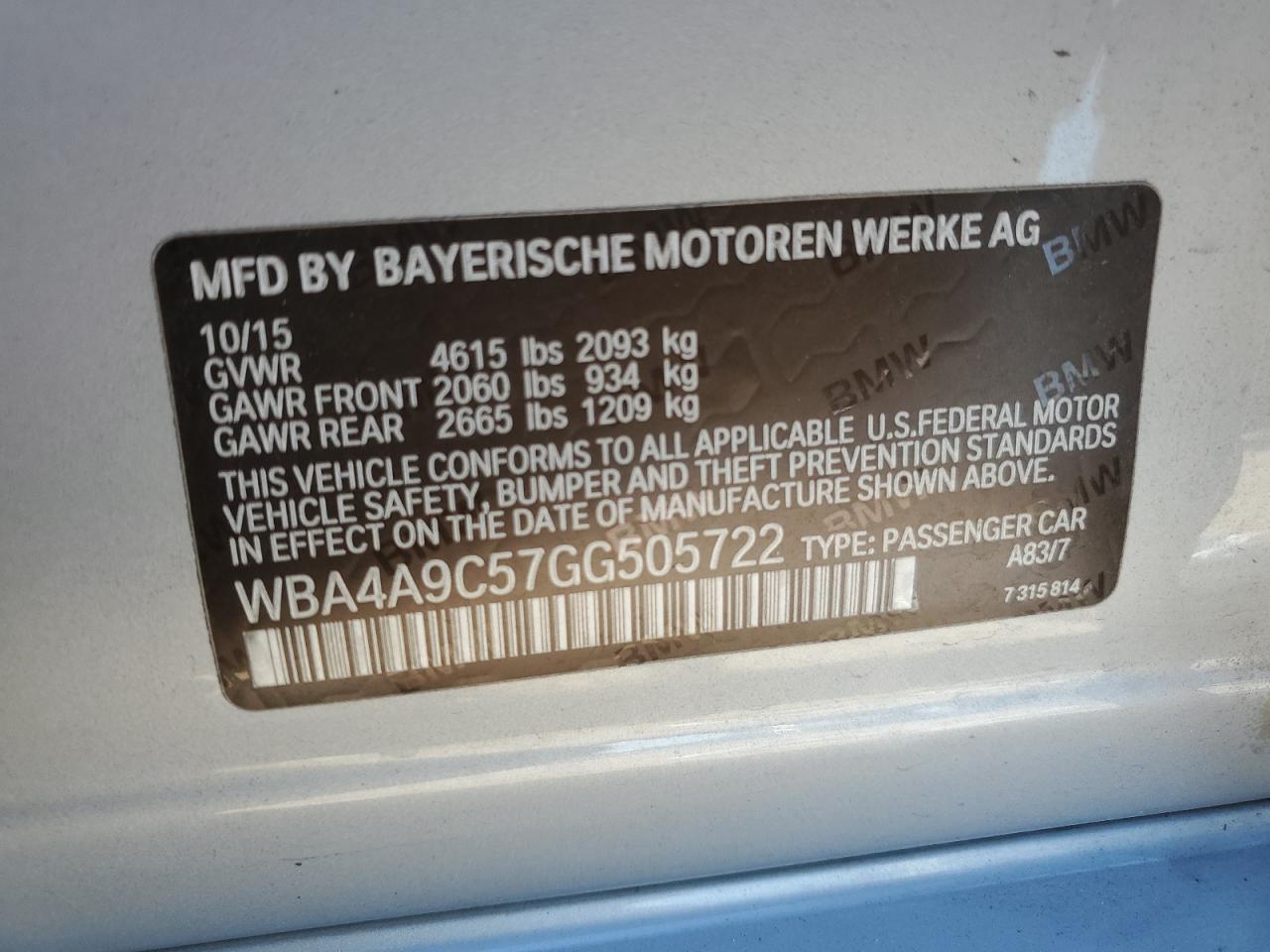 2016 BMW 4er - Image 12