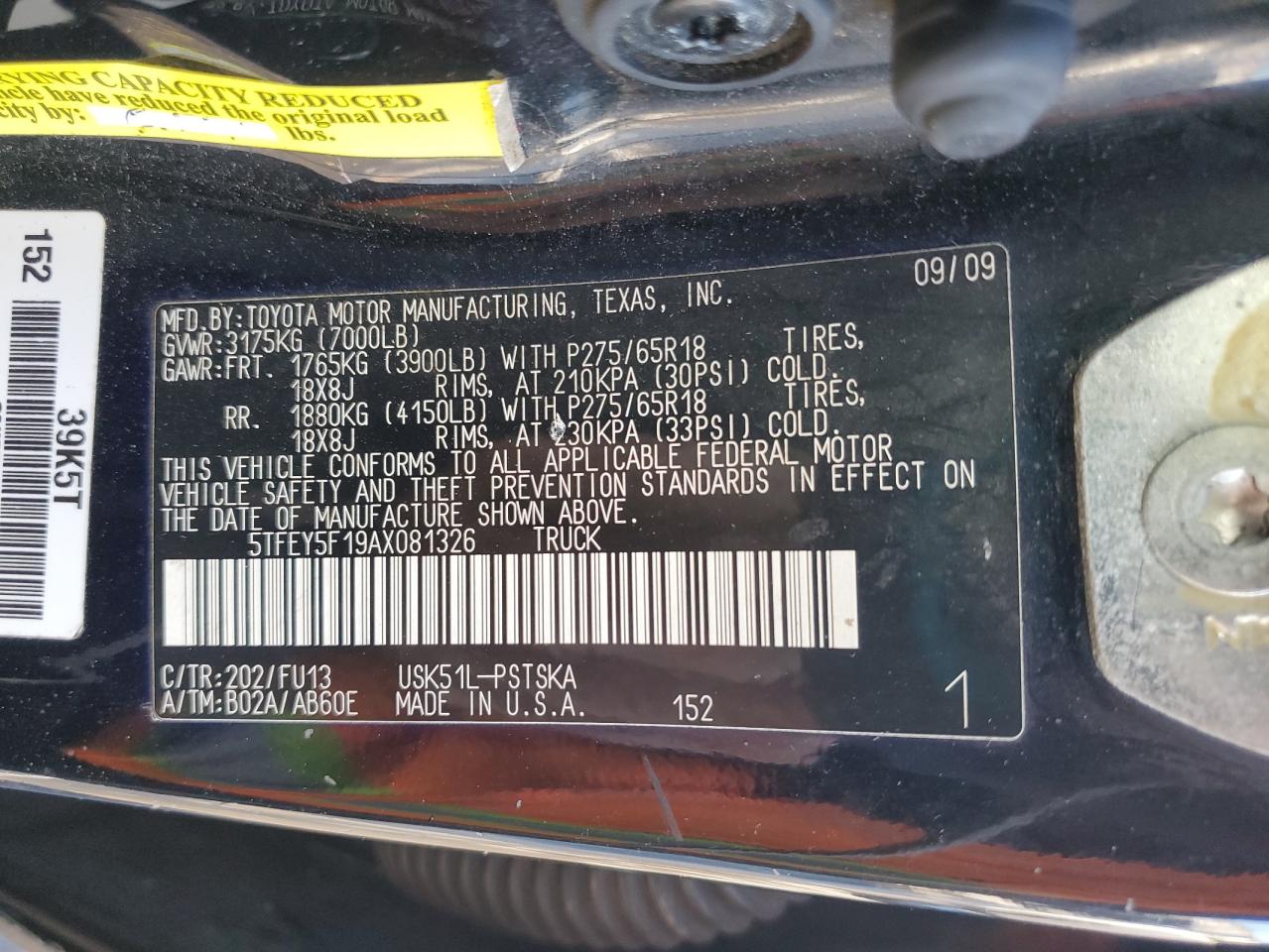 2010 Toyota Tundra - Image 12
