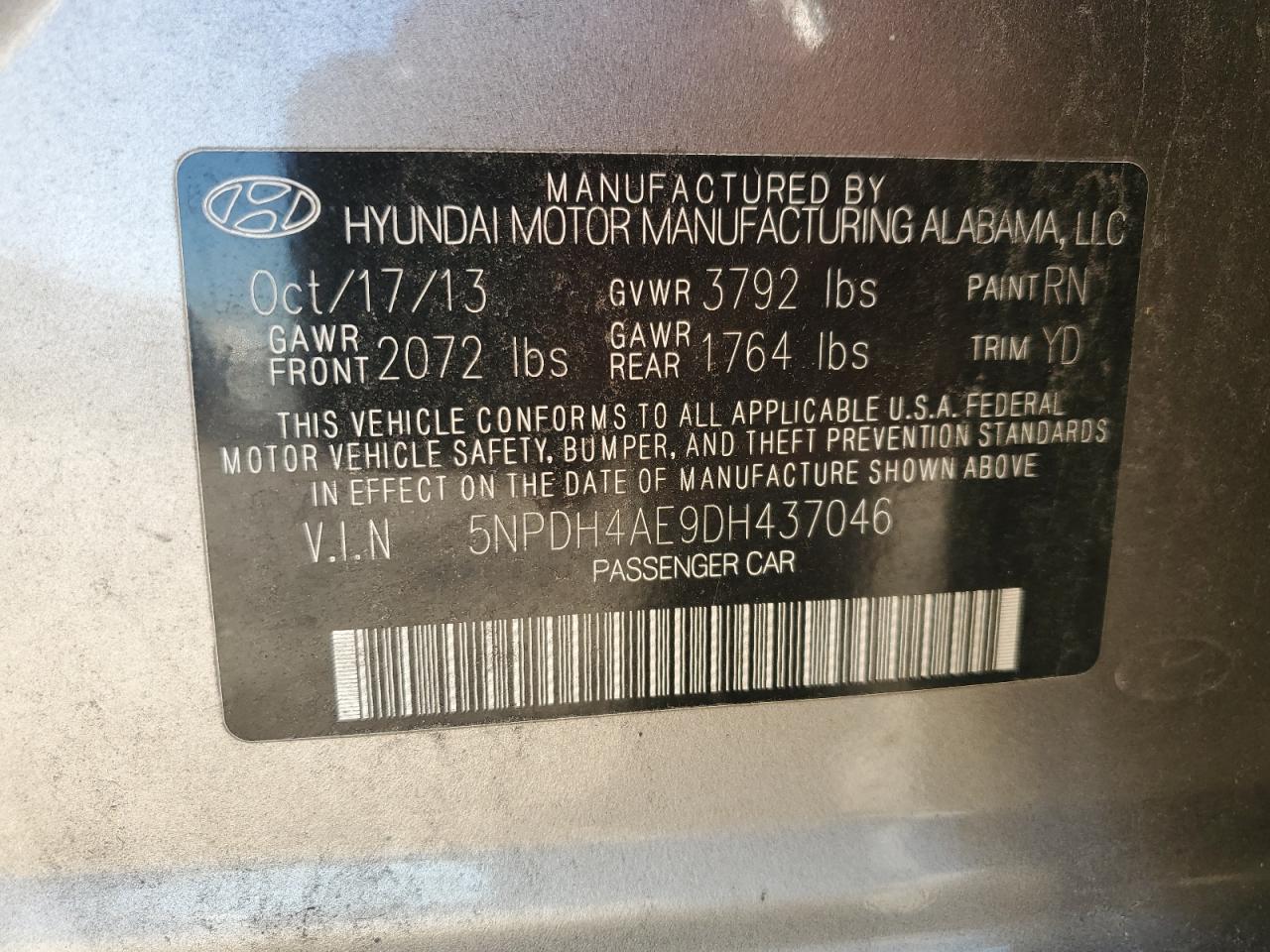 2013 Hyundai Elantra - Image 13