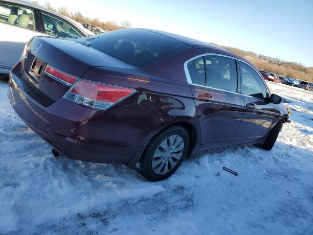  HONDA ACCORD 2012 Бордовый