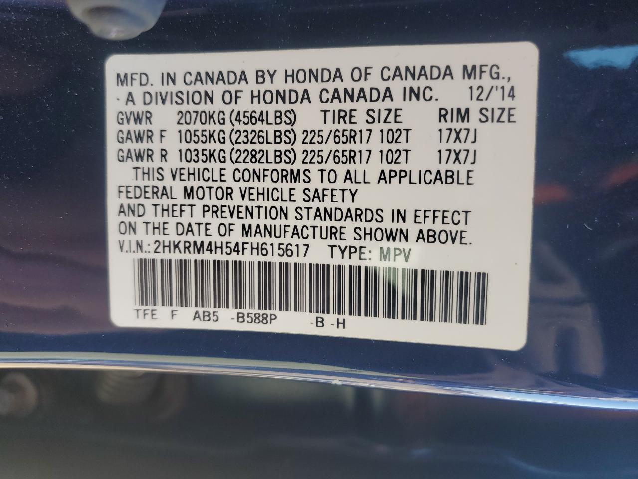 2015 Honda CR-V - Image 13