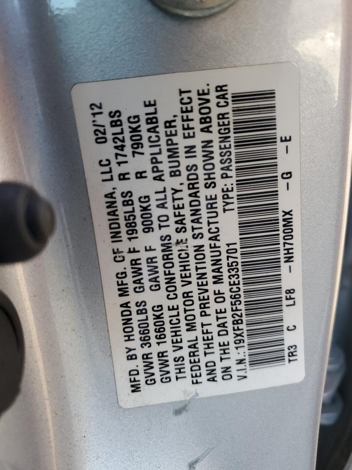 2012 Honda Civic - Image 13