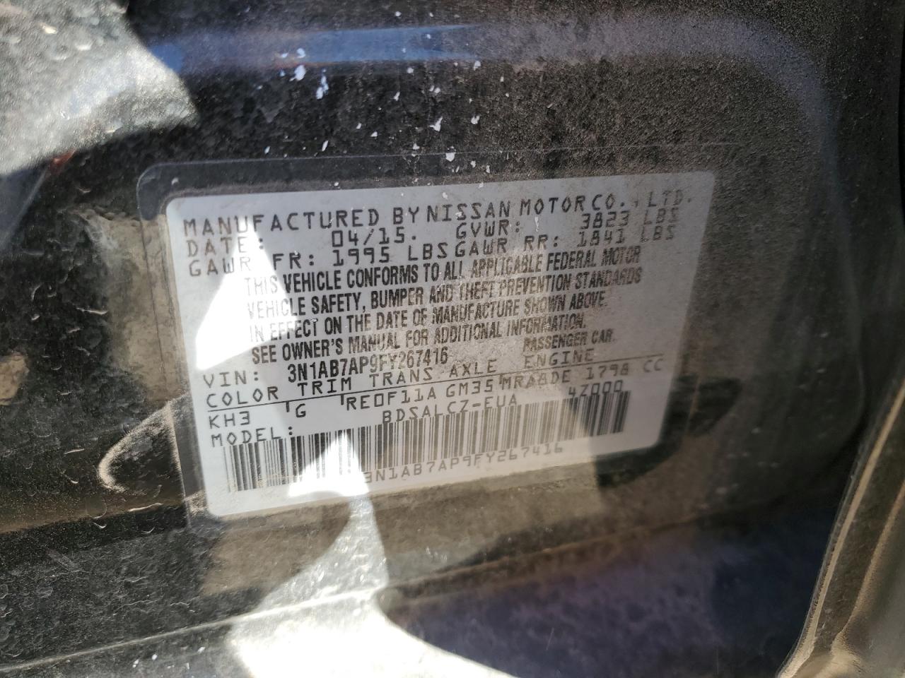 2015 Nissan Sentra - Image 12