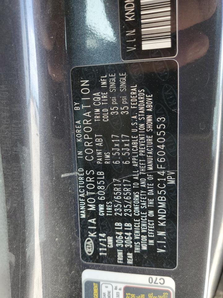 2015 Kia Sedona - Image 13