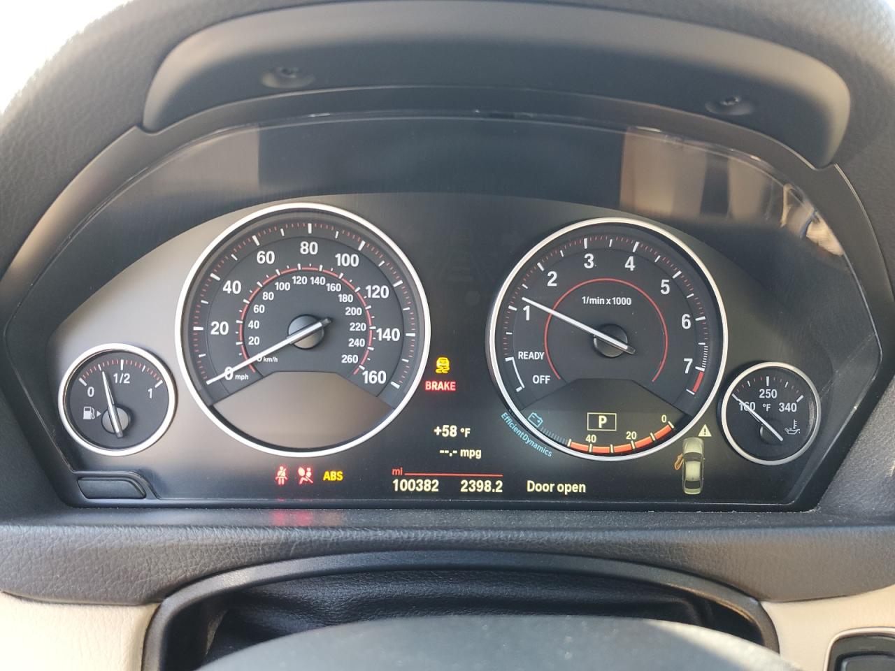 2016 BMW 328 I Sulev VIN: WBA8E9G57GNT82032 Lot: 87243444