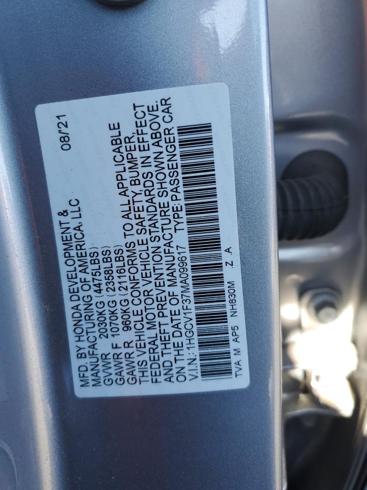 2021 Honda Accord - Image 12