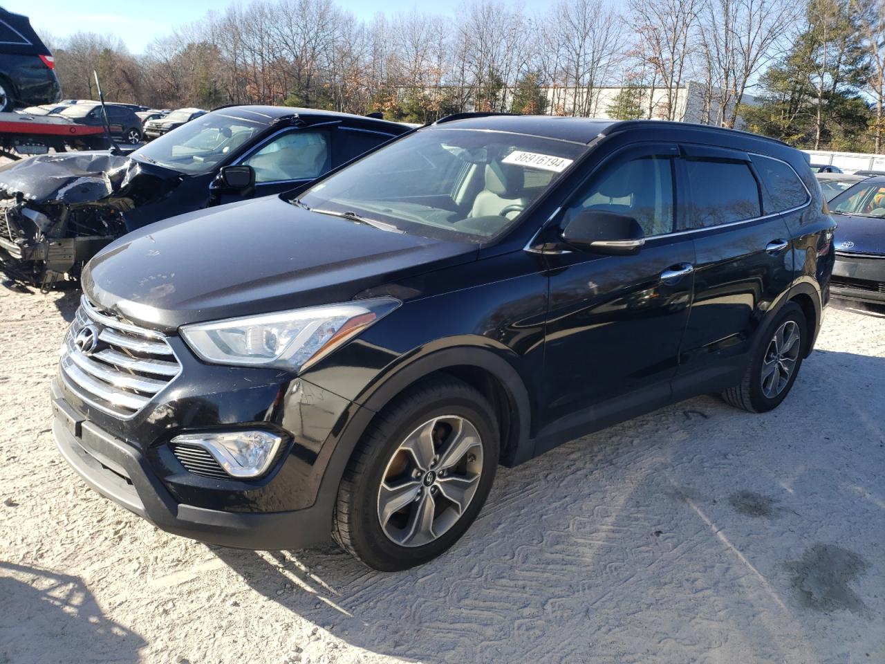 VIN KM8SNDHF0EU036986 2014 HYUNDAI SANTA FE no.1