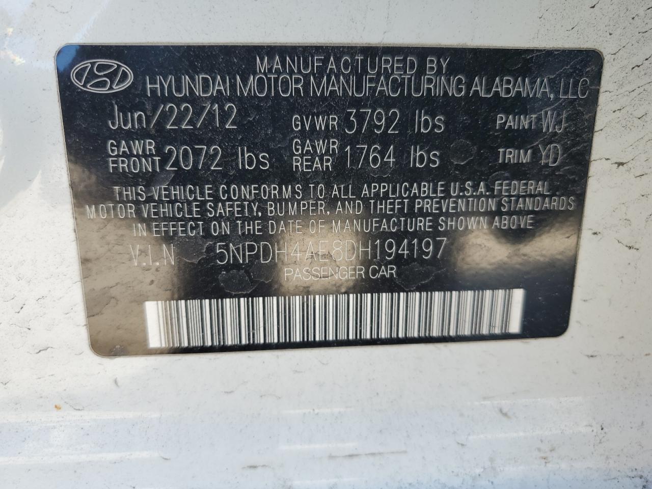 2013 Hyundai Elantra - Image 14