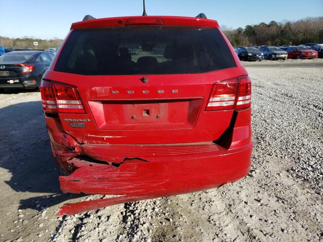  DODGE JOURNEY 2018 Czerwony