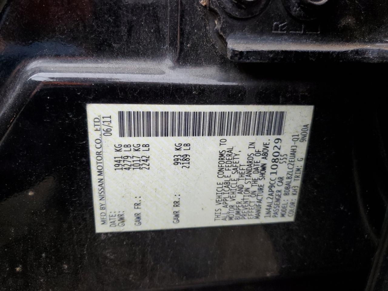 2012 Nissan Altima - Image 15