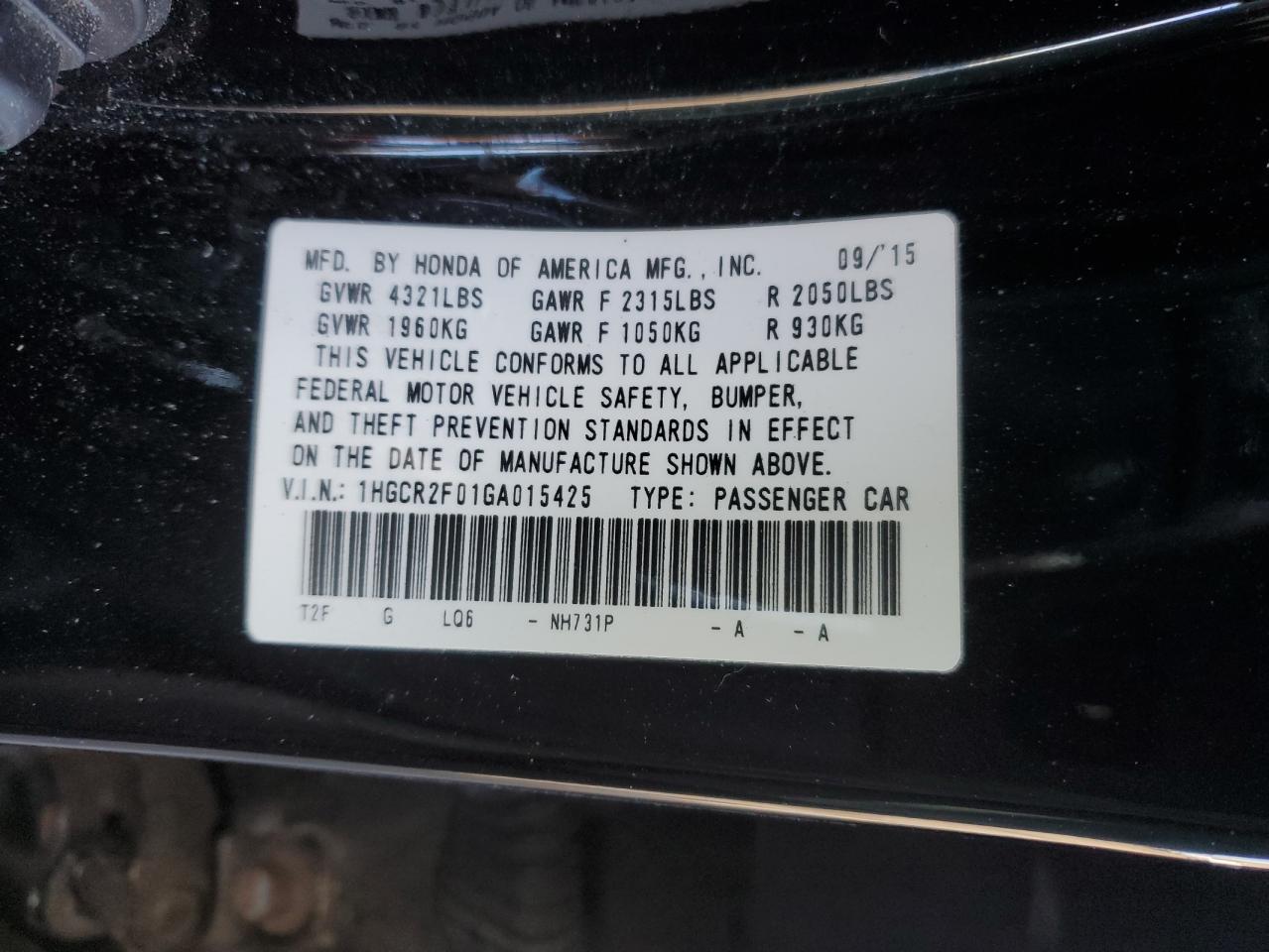 2016 Honda Accord - Image 13