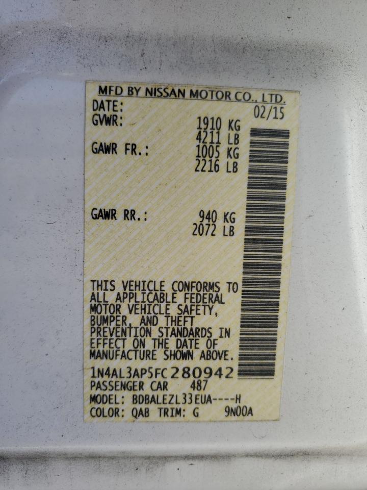 2015 Nissan Altima - Image 12