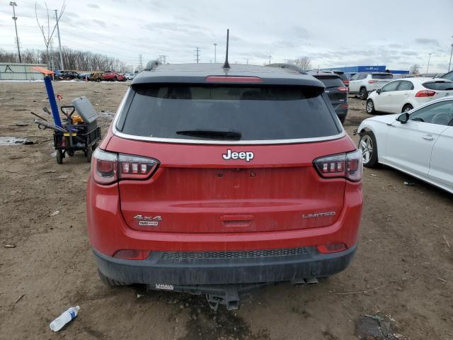  JEEP COMPASS 2018 Червоний