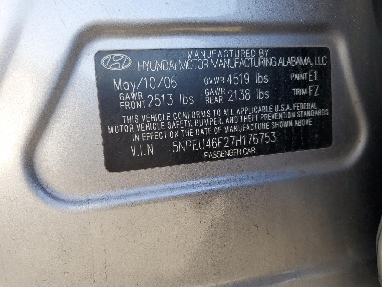 2007 Hyundai Sonata - Image 12