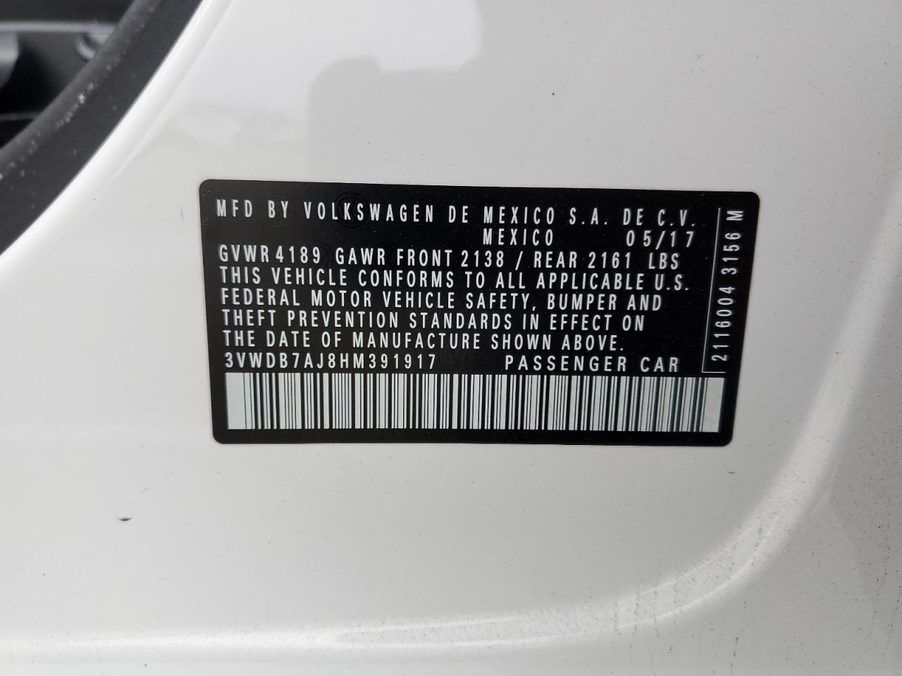 2017 Volkswagen Jetta - Image 12