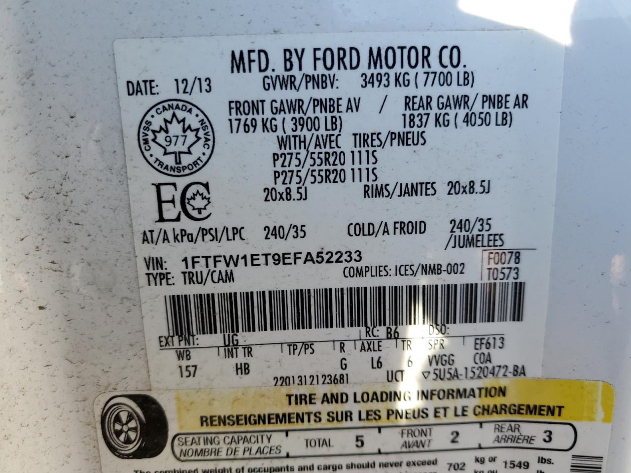 2014 Ford F-150 - Image 12
