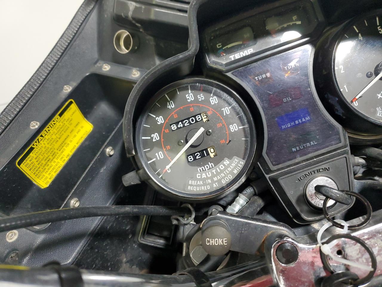 1981 Honda Gl1100 I VIN: 1HFSC0211BA126845 Lot: 41461405