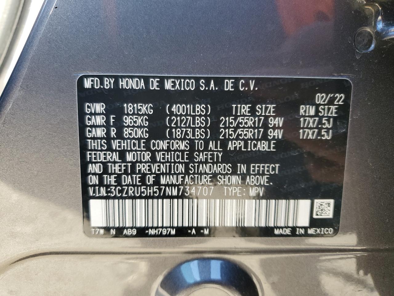 2022 Honda HR-V - Image 15