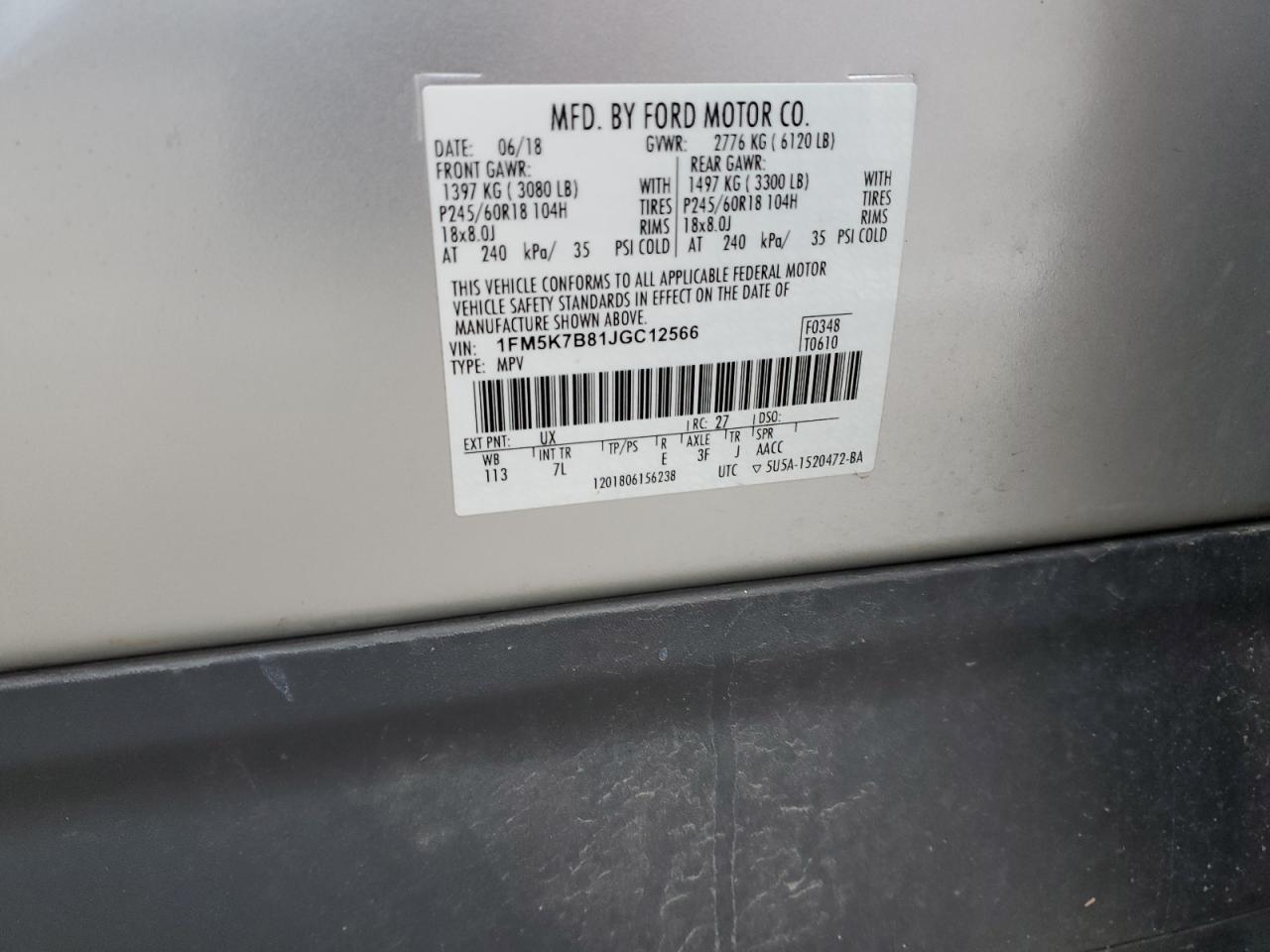 2018 Ford Explorer - Image 13