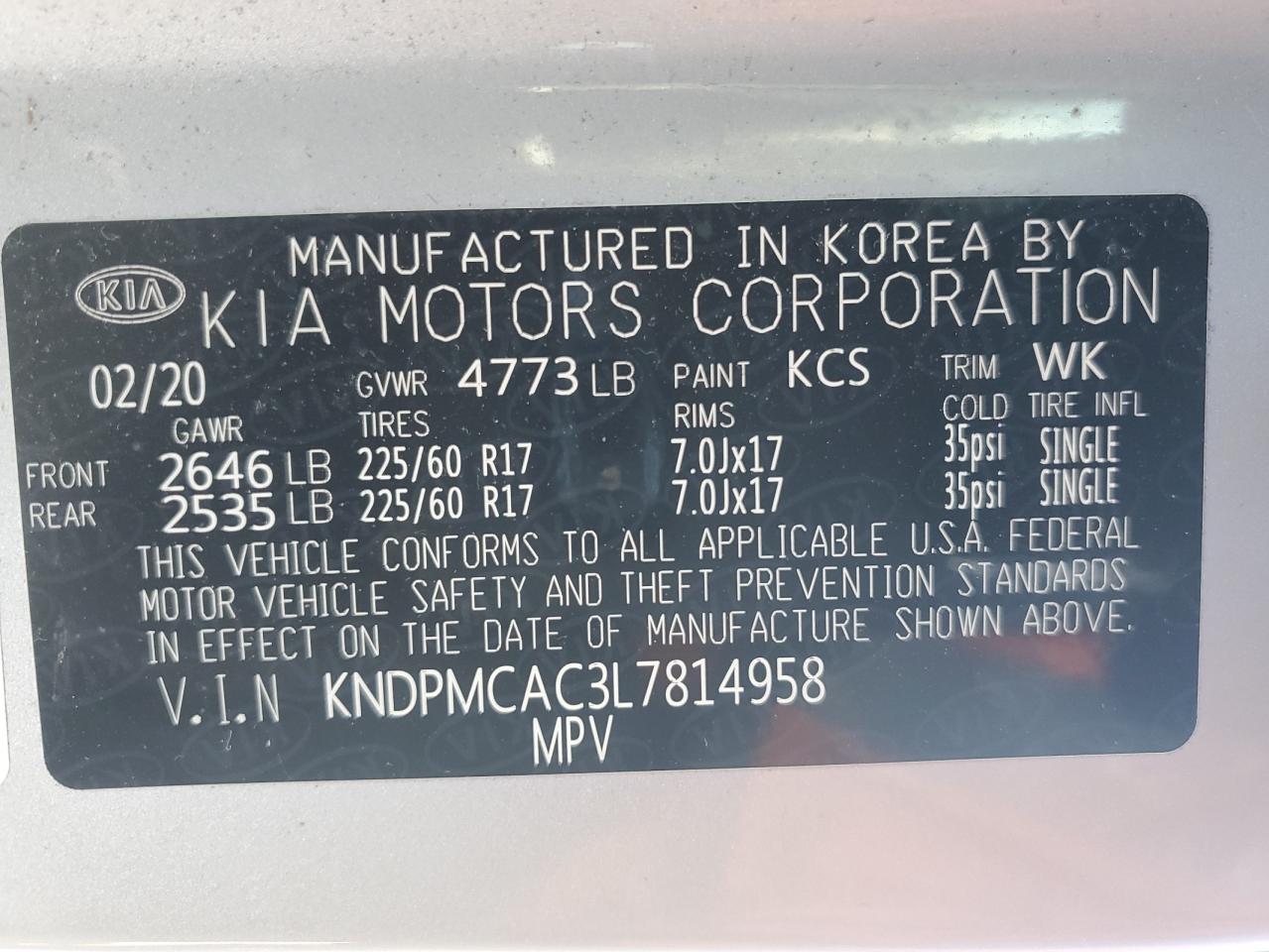 2020 Kia Sportage - Image 12